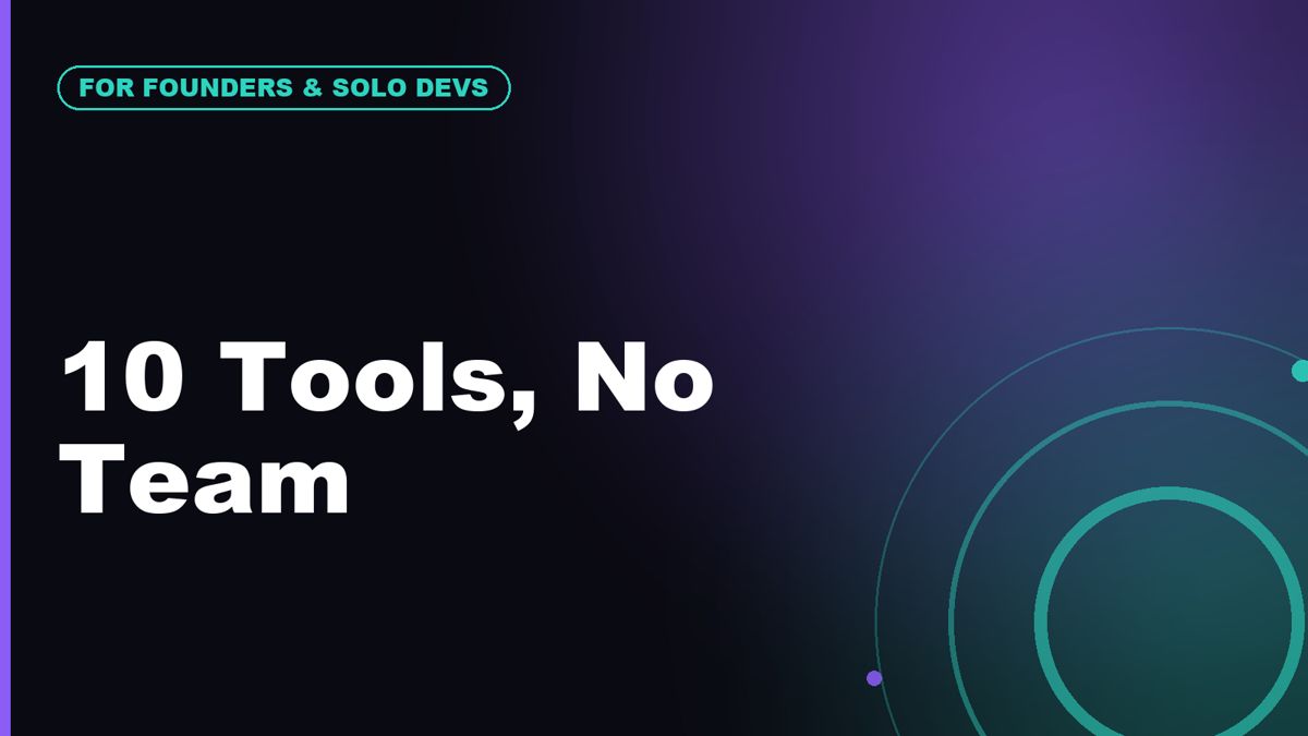 Vibe Coding for Founders: 10 Internal Tools You Can Build Without a Team