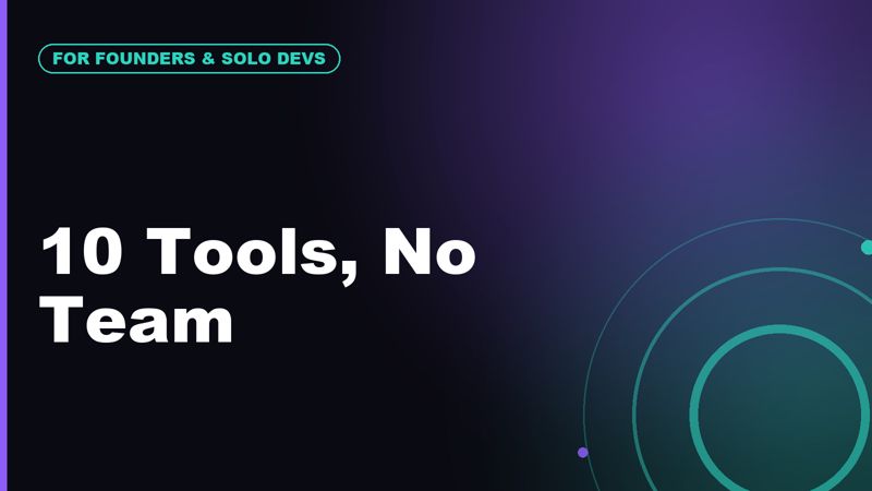 Vibe Coding for Founders: 10 Internal Tools You Can Build Without a Team