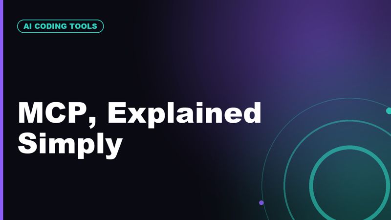 MCP Explained Simply: Connecting Your AI Assistant to GitHub, Databases and Tools