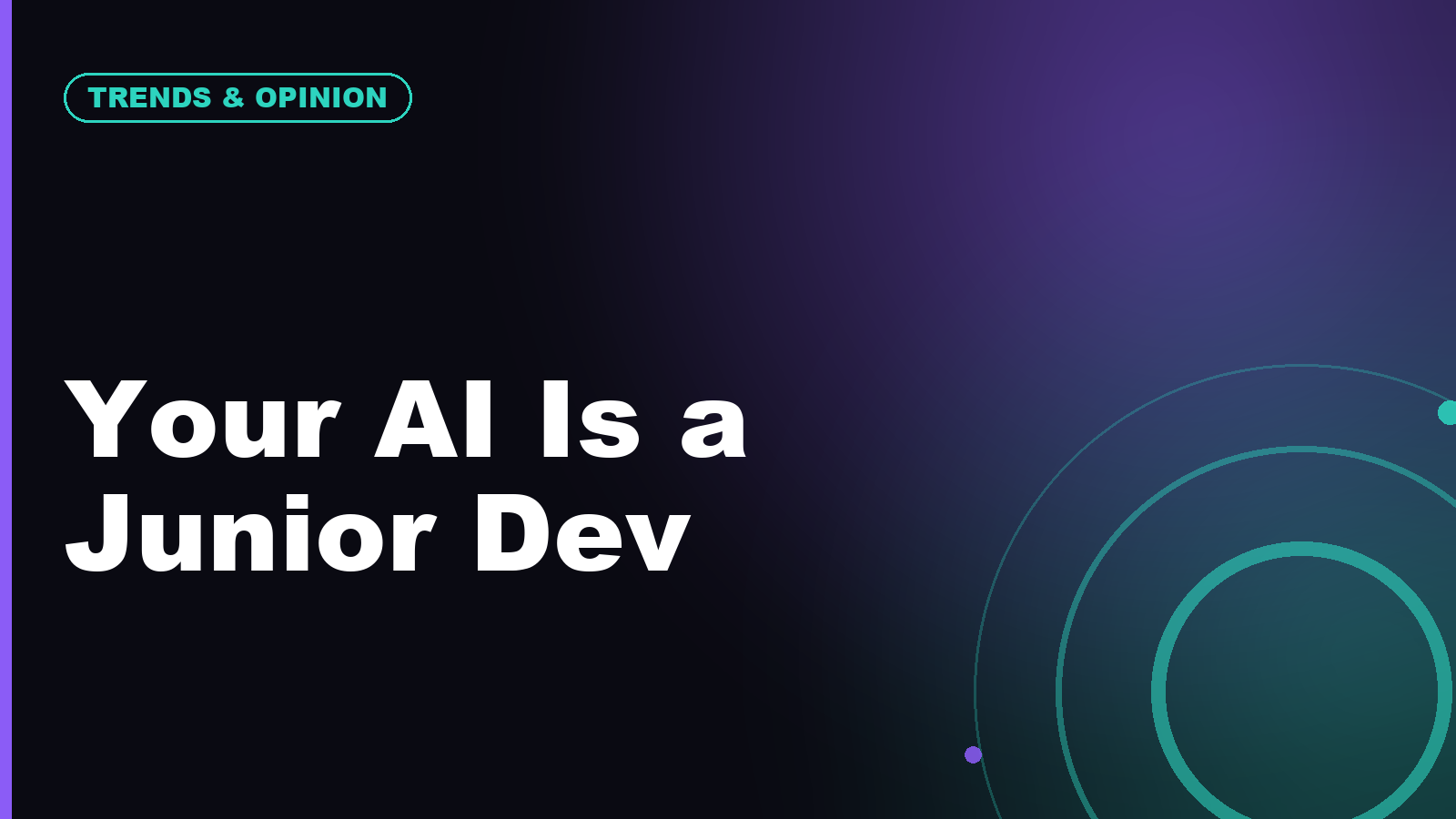 AI Agents as Junior Developers: Where They Help and Where They're Dangerous